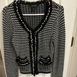 White House black market, jacket sweater